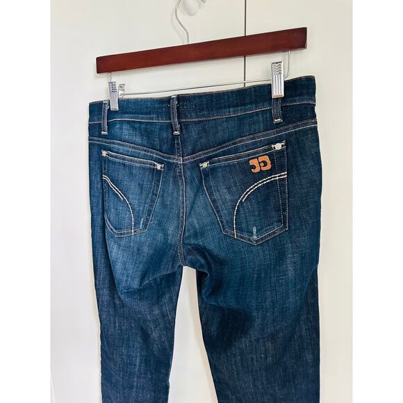 Vintage Style Y2K Joe's Denim Dark Wash Capri Low Rise Size 27 Socialite Kicker - Picture 9 of 11